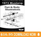 1973 Mustang Part and Body Illustrations