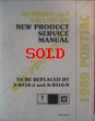 1989 Pontiac Sunbird and Grand Am New Product Service Manual