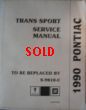 1990 Pontiac Transport New Product Service Manual